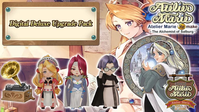 Atelier Marie Remake: The Alchemist of Salburg Digital Deluxe Upgrade Pack 封面
