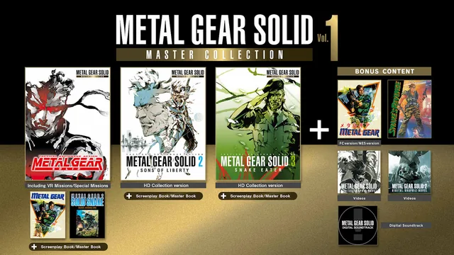 METAL GEAR SOLID: MASTER COLLECTION Vol. 1 封面