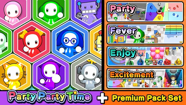 Party Party Time + Premium Pack Set 封面