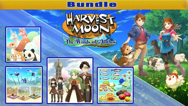 Pacote Harvest Moon: The Winds of Anthos 封面