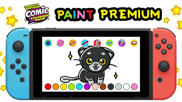 Comic Coloring Book Complete Edition: PAINT Premium 封面