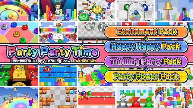 Excitement Happy Thrilling Power 4 Pack Set 封面