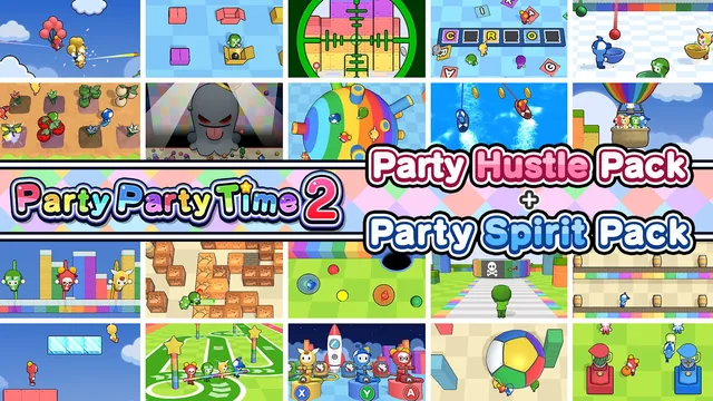 Party Hustle Pack + Party Spirit Pack 封面