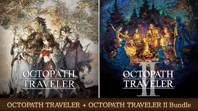 Pacote OCTOPATH TRAVELER + OCTOPATH TRAVELER II 封面
