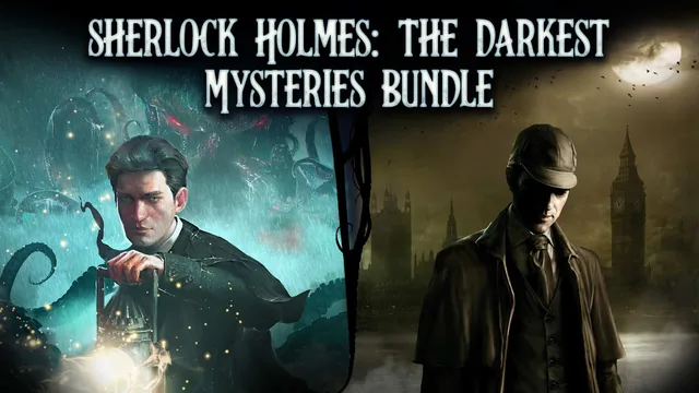 Sherlock Holmes: Pacote os Mistérios Mais Sombrios 封面