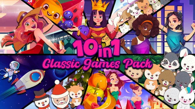 10 in 1 Classic Games Pack 封面