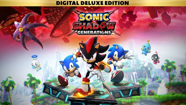 SONIC X SHADOW GENERATIONS EDIÇÃO DIGITAL DELUXE 封面