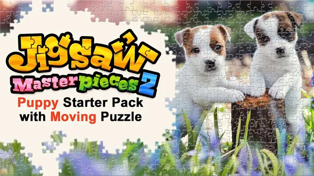 Jigsaw Masterpieces 2　Puppy Starter Pack with Moving Puzzle 封面