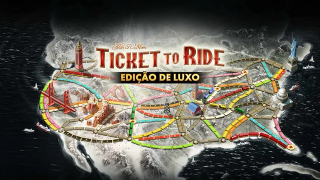 Ticket to Ride: Edição de Luxo 封面