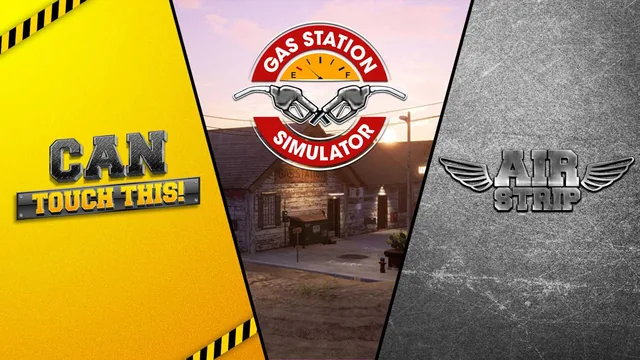 Gas Station Simulator, Airstrip DLC and Can Touch This DLC Bundle 封面
