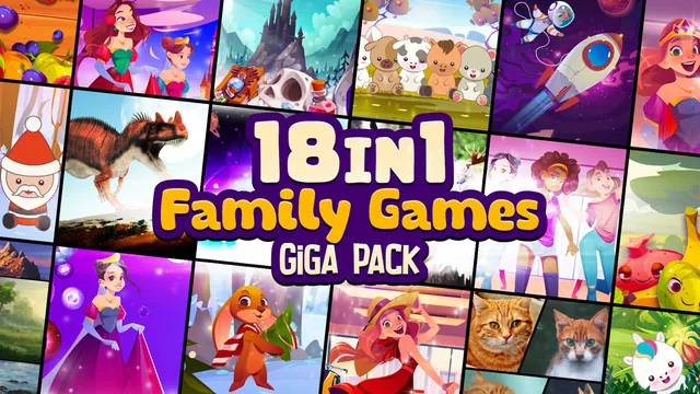 18 in 1: Family Games Giga Pack 封面