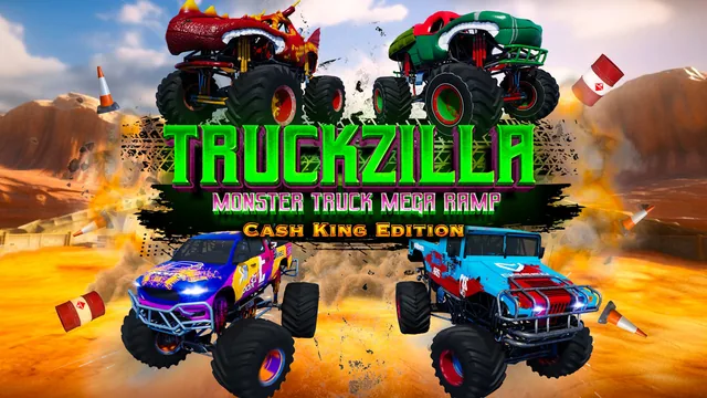 Truckzilla - Monster Truck Mega Ramp: Cash King Edition 封面