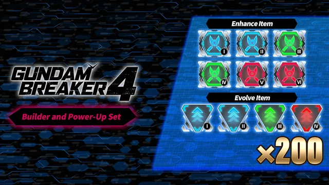GUNDAM BREAKER 4 - Conjunto de Construtor e Aumento de Poder 封面