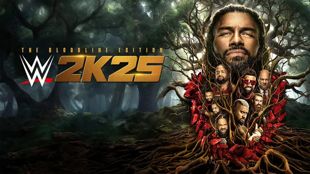 WWE 2K25 Edição Bloodline 封面