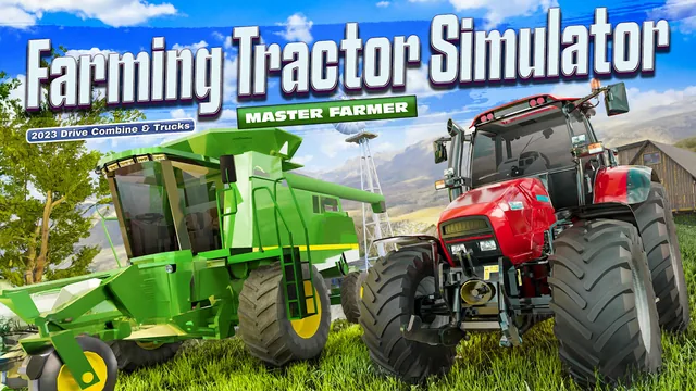 Farming Tractor Simulator 2023 : Drive Combine & Trucks - Master Farmer 封面
