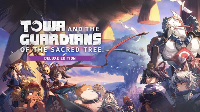 Towa and the Guardians of the Sacred Tree - Edição Deluxe 封面