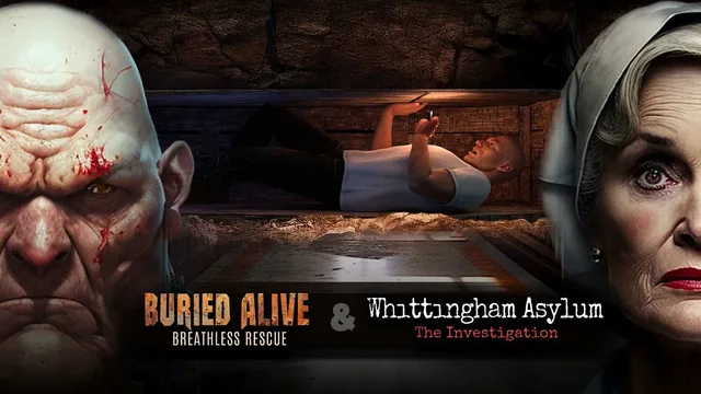 Buried Alive: Breathless Rescue & Whittingham Asylum: The Investigation 封面
