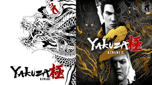 Conjunto Yakuza Kiwami e Yakuza Kiwami 2 封面