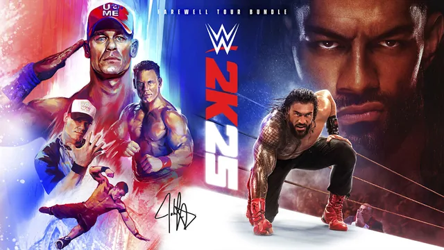 Pacote Turnê de Despedida do WWE 2K25 封面