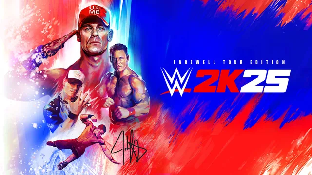 Edição Turnê de Despedida do WWE 2K25 封面
