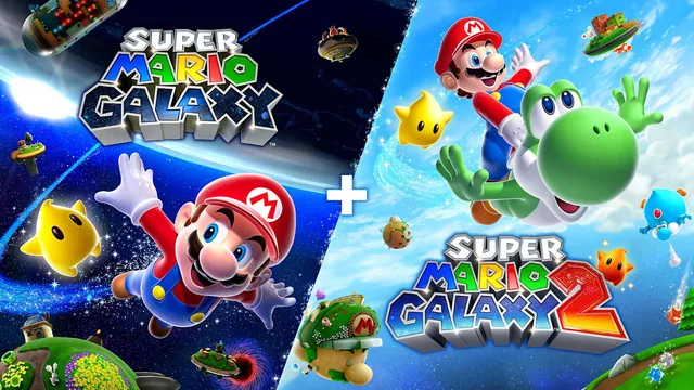 Super Mario Galaxy™ + Super Mario Galaxy™ 2 封面
