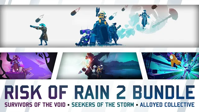 Risk of Rain 2 + Survivors of the Void + Seekers of the Storm + Alloyed Collective Bundle 封面