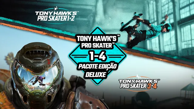 Tony Hawk's™ Pro Skater™ 1 - 4 - Pacote Edição Deluxe 封面