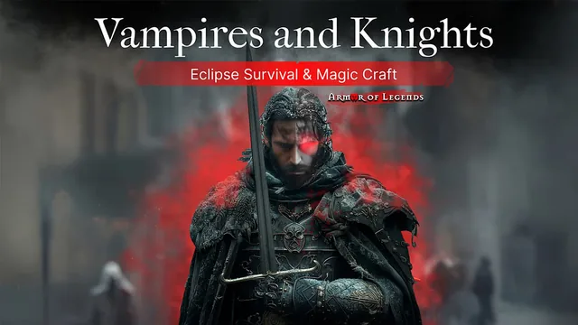 Vampires and Knights : Eclipse Survival & Magic Craft – Armor of Legends 封面