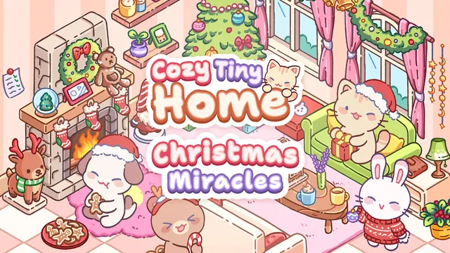 Cozy Tiny Home Christmas Miracles 封面