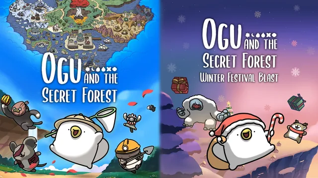 Ogu and the Secret Forest + Winter Festival Blast DLC Set 封面
