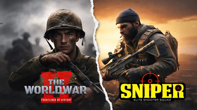 Sniper - Elite Shooter Squad & The World of War II: Frontlines of History 封面
