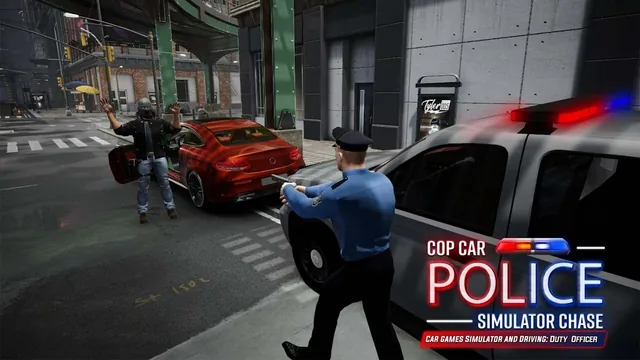 Cop Car Police Simulator Chase - Car games simulator & driving: Duty Officer 封面