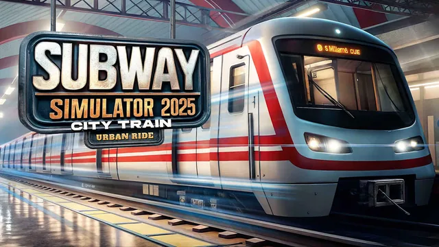 Subway Simulator 2025 - City Train: Urban Ride 封面