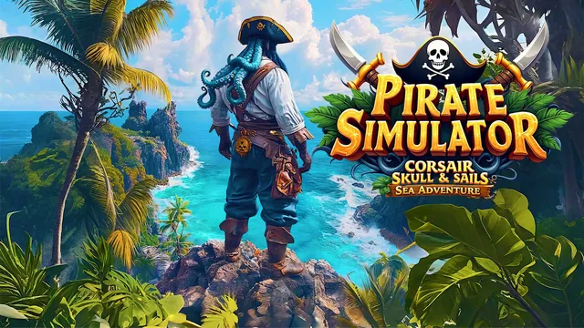 Pirate Simulator – Corsair Skull & Sails: Sea Adventure 封面