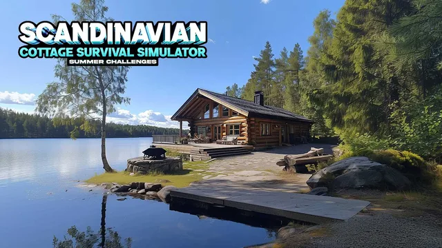 Scandinavian Cottage Survival Simulator: Summer Challenges 封面
