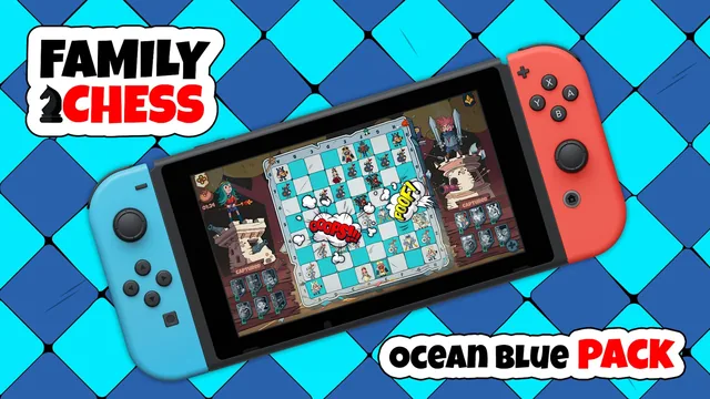Family Chess Ocean Blue Pack 封面