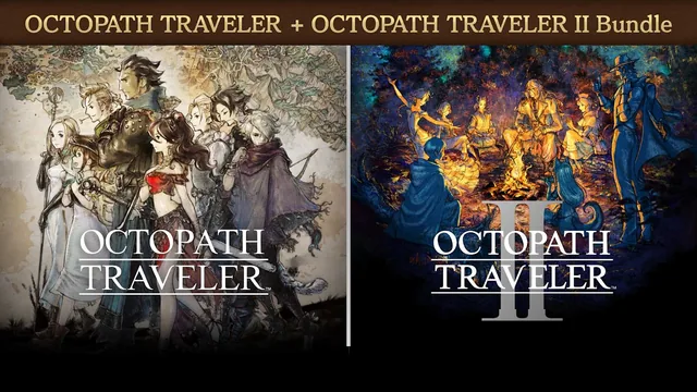 Pacote OCTOPATH TRAVELER + OCTOPATH TRAVELER II 封面