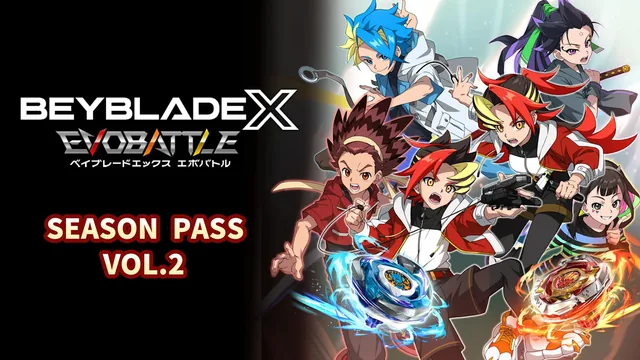 BEYBLADE X EVOBATTLE SEASON PASS VOL.2 封面