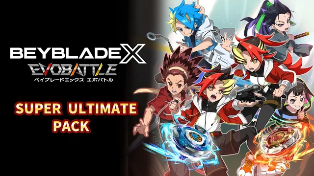 BEYBLADE X EVOBATTLE SUPER ULTIMATE PACK 封面