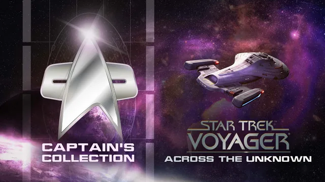 Star Trek: Voyager - Across the Unknown - Captain's Collection 封面