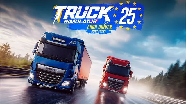 Truck Simulator 25: Euro Driver – Heavy Routes 封面