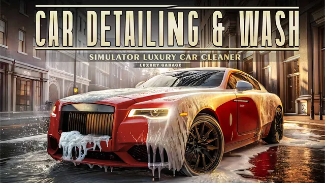 Car Detailing & Wash Simulator : Luxury Car Cleaner – Luxury Garage 封面