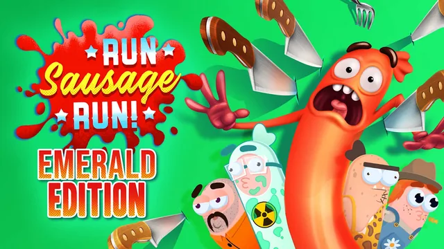 Run Sausage Run!: Emerald Edition 封面